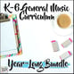 Organized Chaos General Music Curriculum K-6 Digital Resources